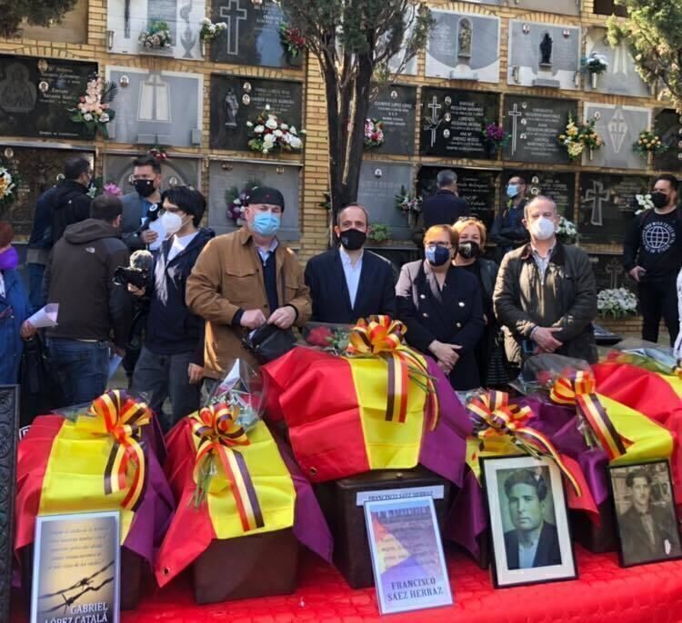 Recuperación de familiares fusilados en Paterna