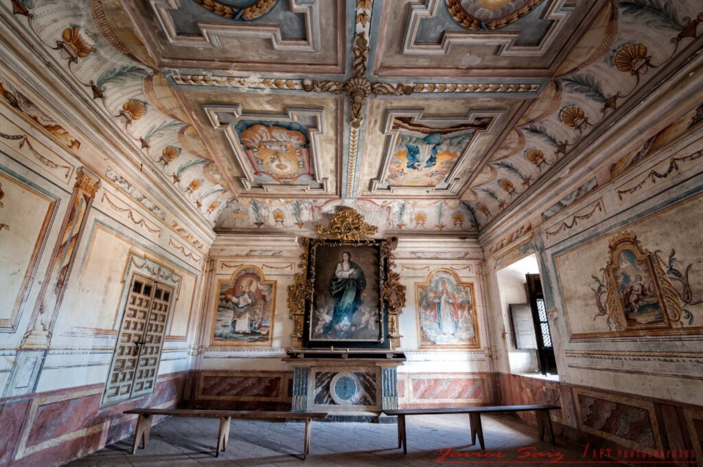 Interior de La Cartuja de Talamanca de Jarama. (Cedida)