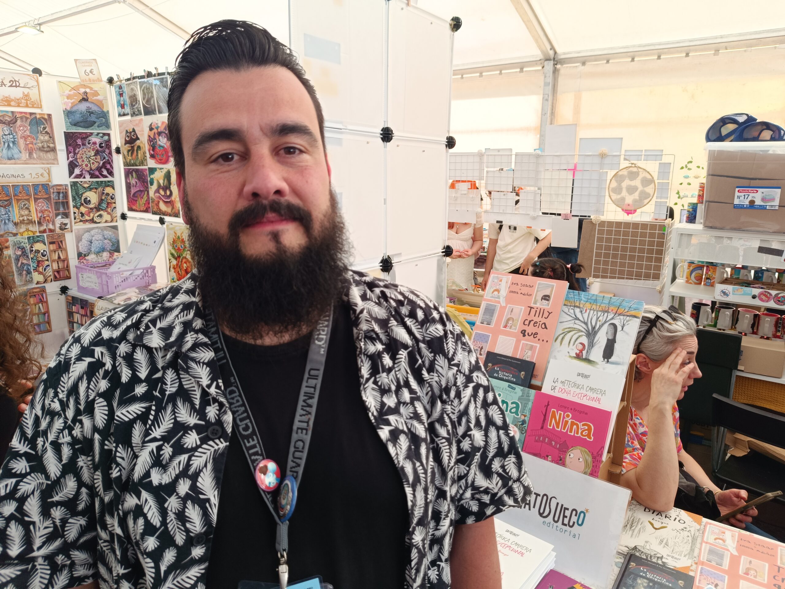 Ález Frutos, organizador del Krunch!.- Guillermo Martínez