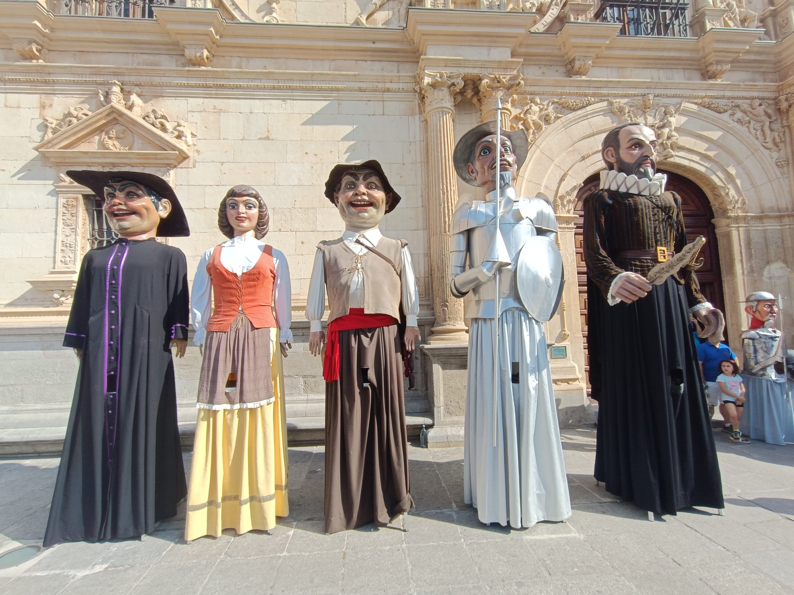 Gigantes en Alcalá (Imagen: Guillermo Martínez)