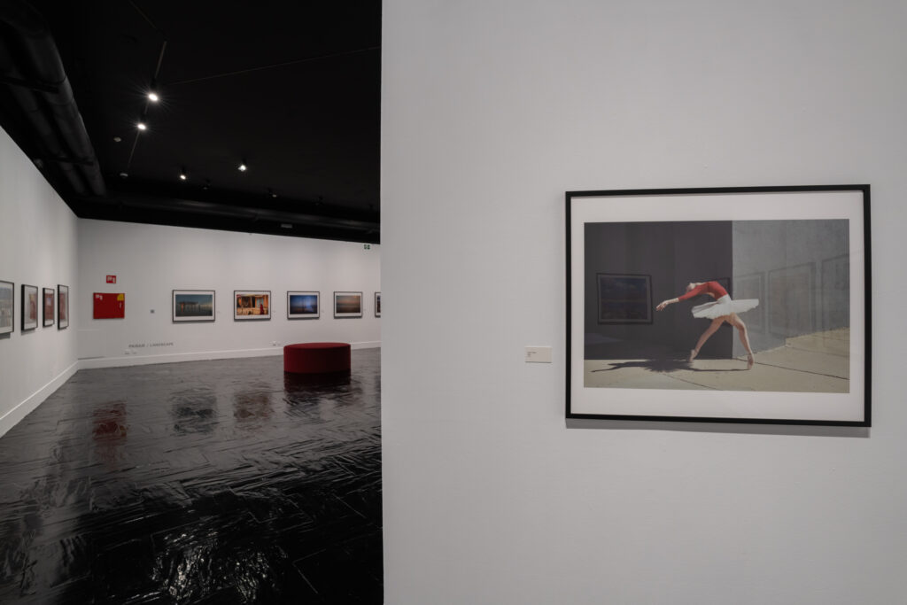 Una de las salas de la exposición dedicada a los 100 años de Leica.- Cedida