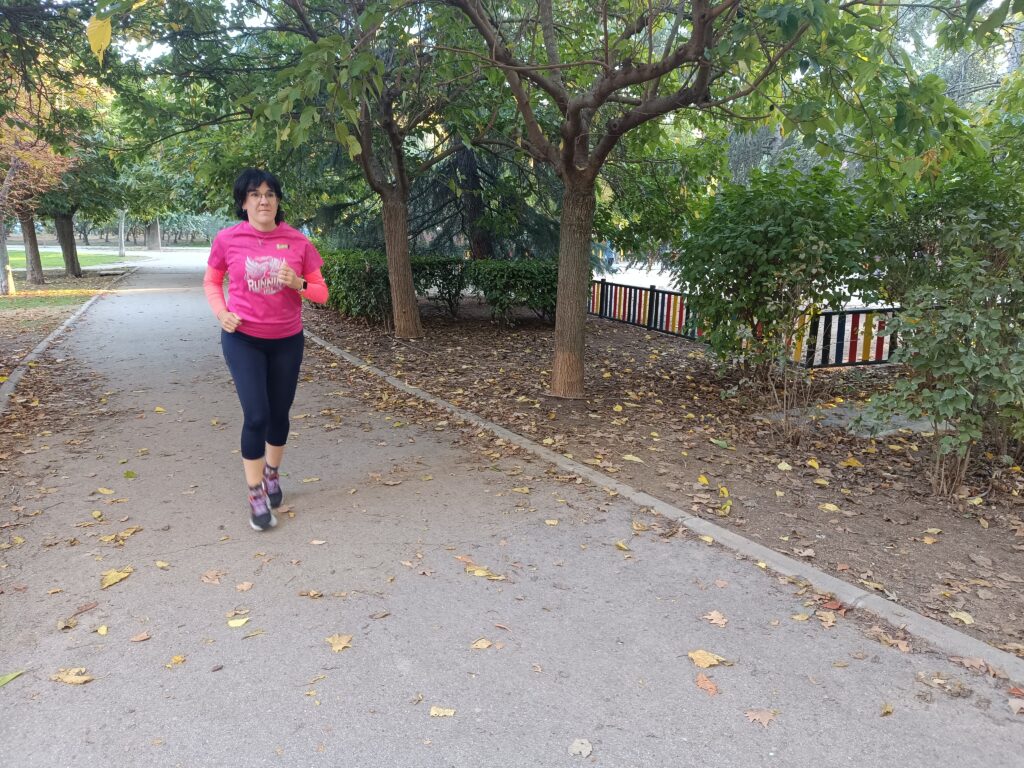 Leticia Duarte, la atleta de Torrejón que ha corrido los siete grandes maratones en tres años.- Guillermo Martínez