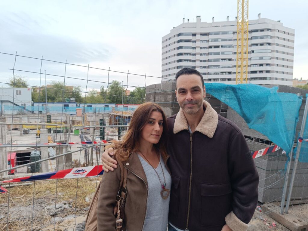 Jorge Arranz y Alicia Mesa, afectados por la planificación urbanística en Arganda del Rey.- Guillermo Martínez