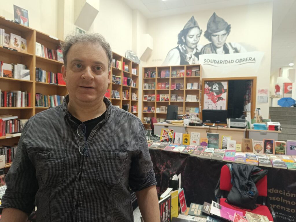 Ofein Neiman, activista israelí propalestino.- Guillermo Martínez