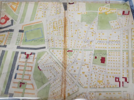 Plano del Plan Bidagor.- CAM