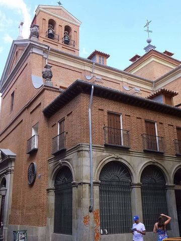 La iglesia de los Santos Justo y Pastor. (Wikimedia)