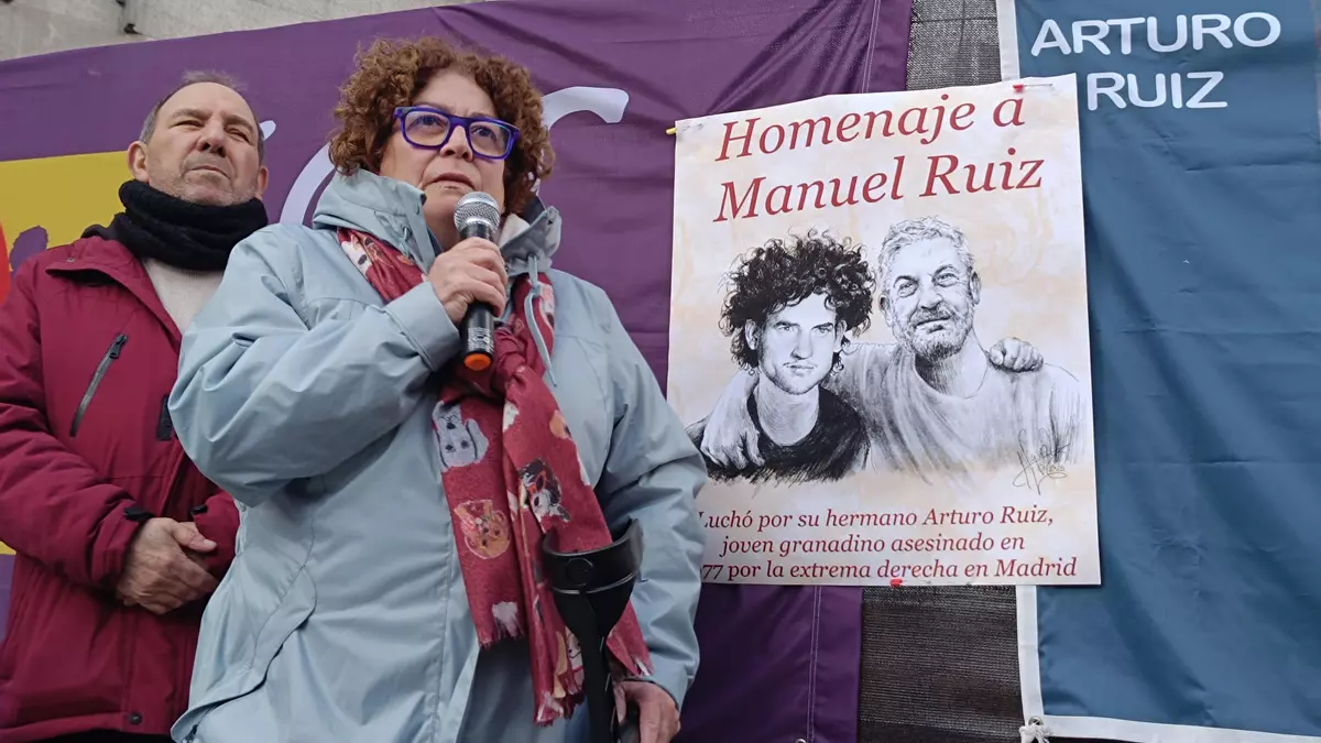 Blanca Ruiz, hermana de Arturo Ruiz.- Guillermo Mart&iacute;nez