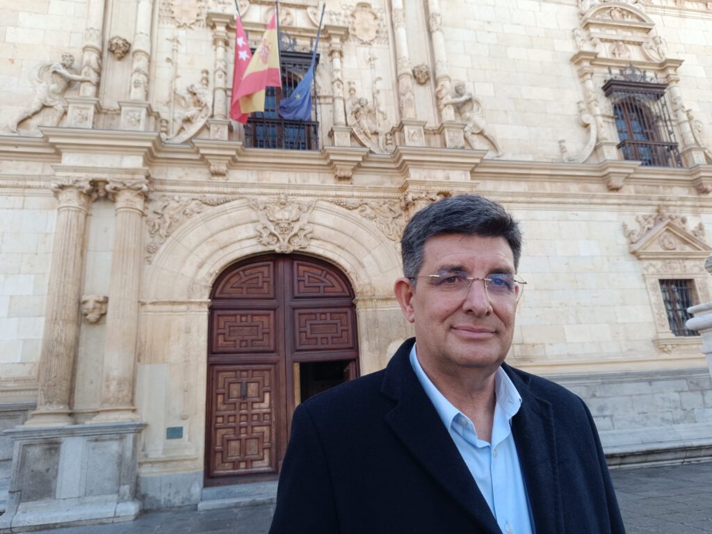 Carmelo García, candidato a rector de la Universidad de Alcalá.- Guillermo Martínez