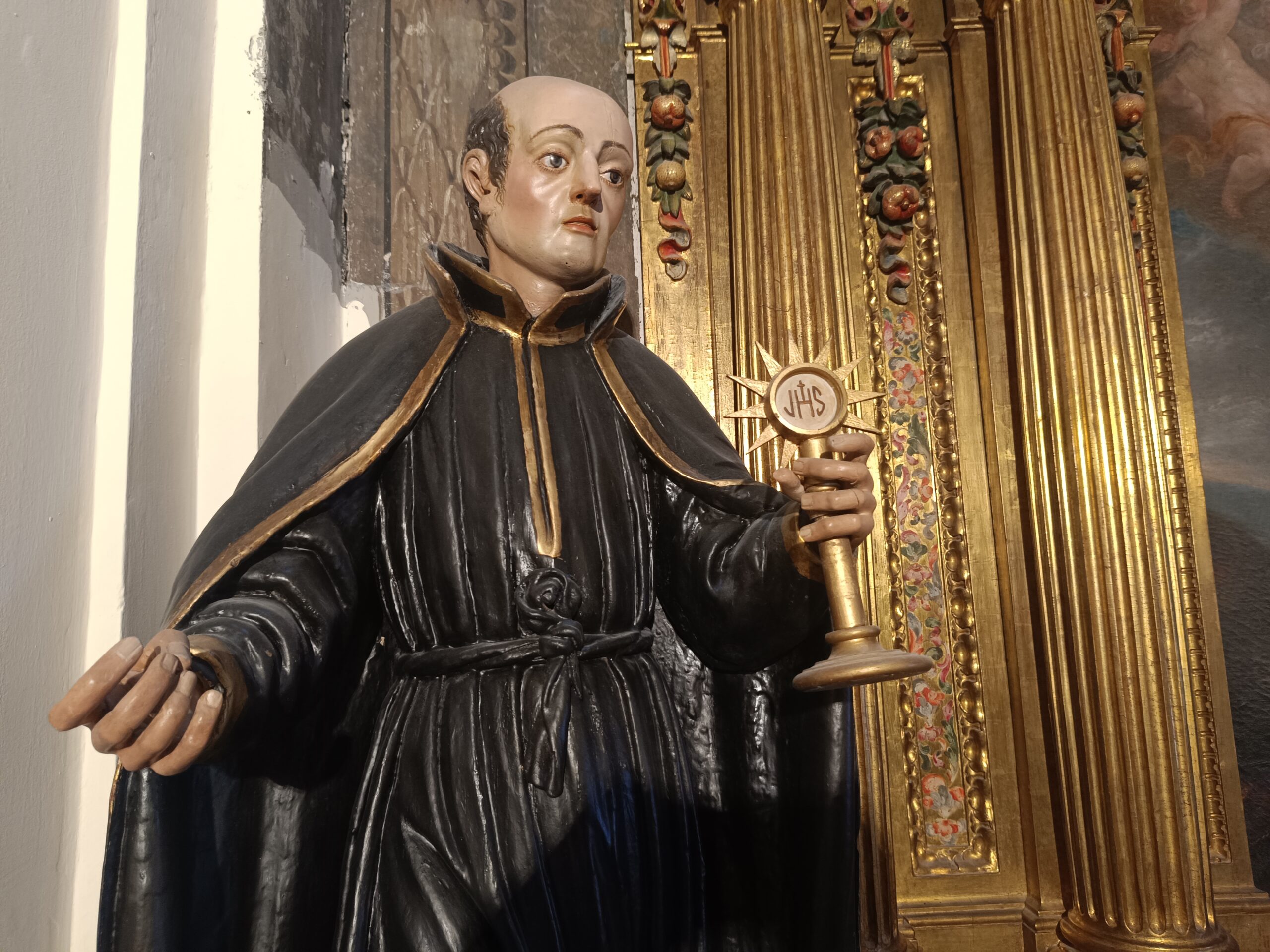 Una de las im&aacute;genes que se conservan en el Hospital de Antezana de San Ignacio de Loyola. EFE/Guillermo Mart&iacute;nez