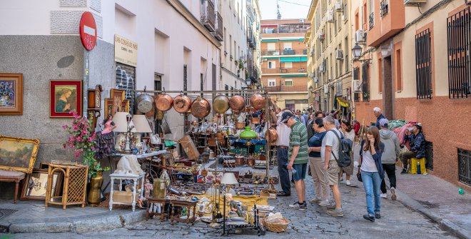Rastro de Madrid.- Turismo Madrid