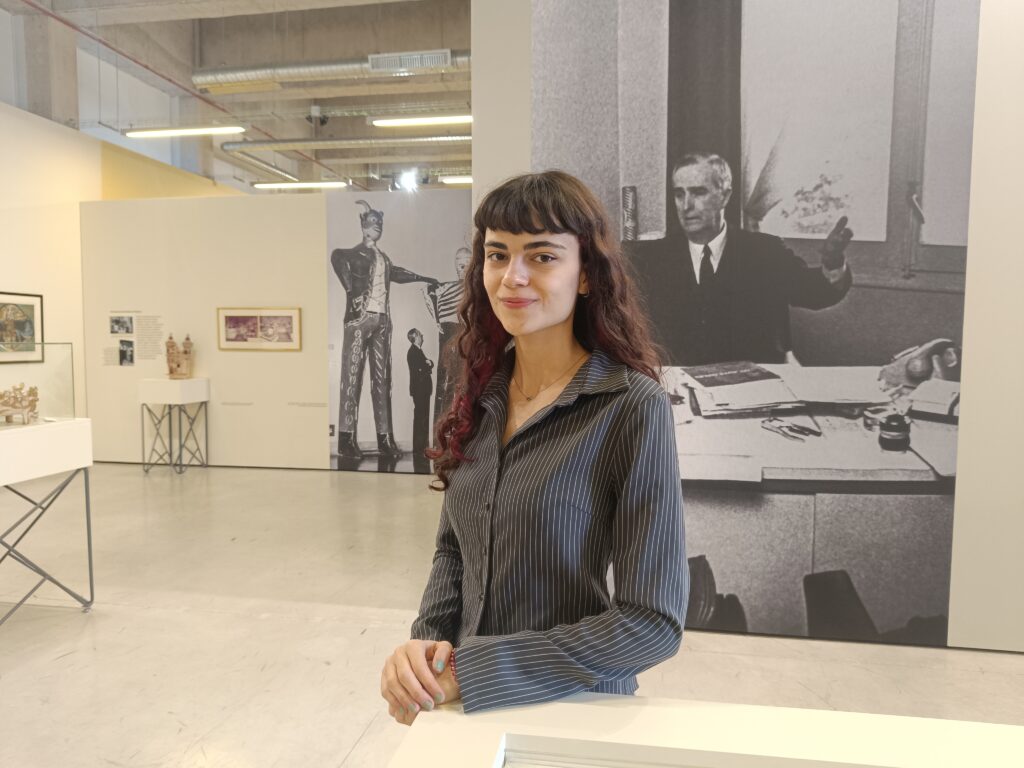 Isabel Sepúlveda Ceinos, historiadora del arte y comisaria de la muestra ‘Estimado Luis, un comisario del siglo XX’, dedicada a Luis González Robles.- Guillermo Martínez