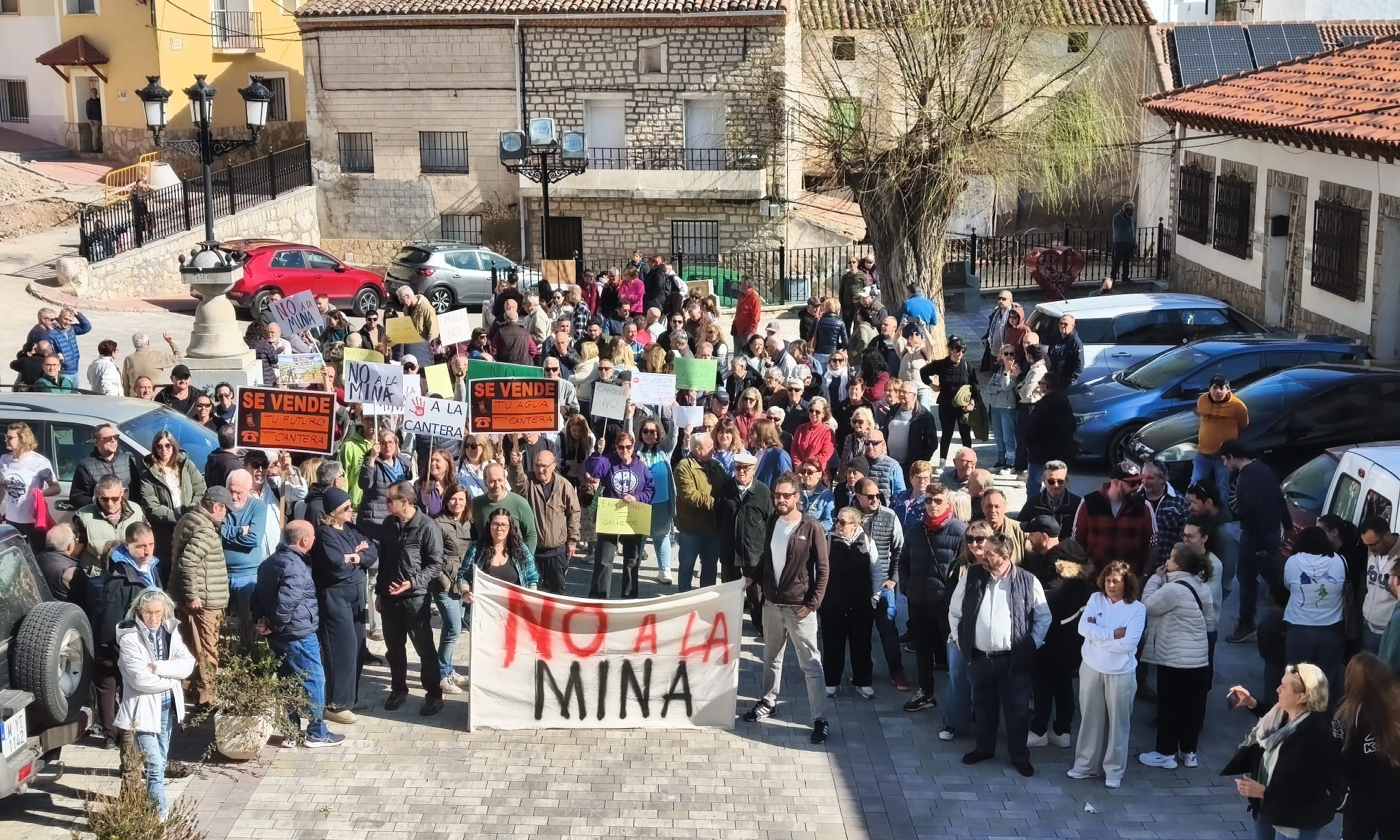 El fantasma de la cantera del pasado atemoriza a Loranca de Taju&ntilde;a.-&nbsp;Foto cedida