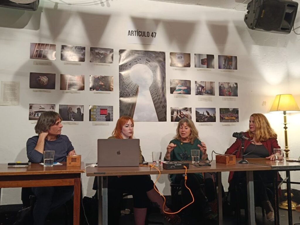 La mesa se celebró el pasado 24 de marzo en el Teatro del Barrio, en Madrid.- Guillermo Martínez