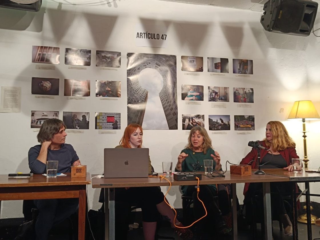 La mesa se celebr&oacute; el pasado 24 de marzo en el Teatro del Barrio, en Madrid.- Guillermo Mart&iacute;nez