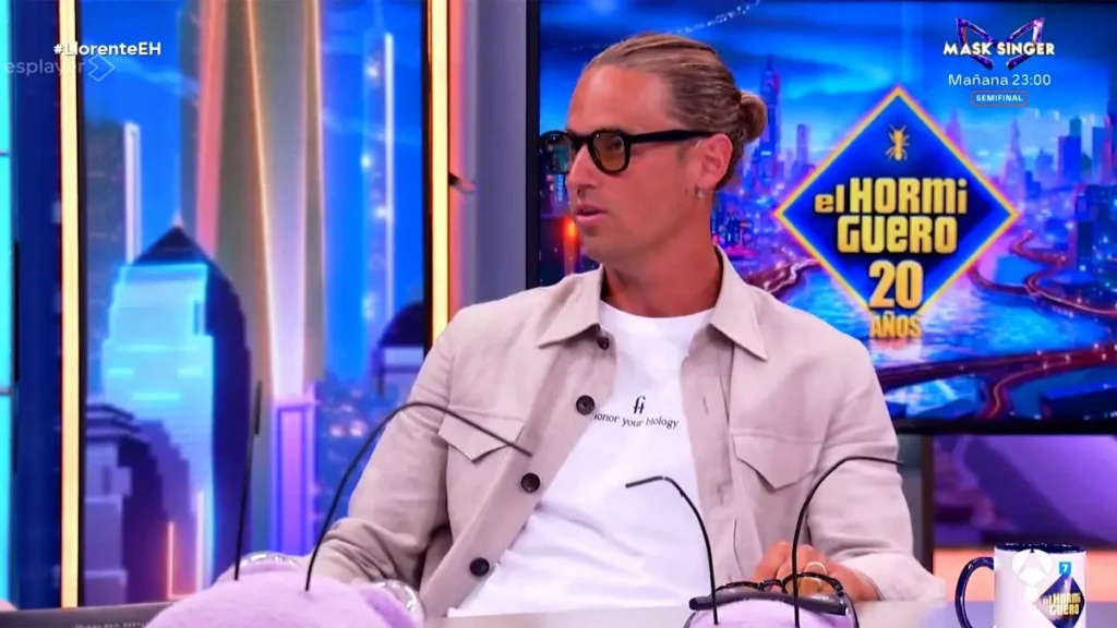 Marcos Llorente, durante su visita a 'El Hormiguero'.- Atresmedia