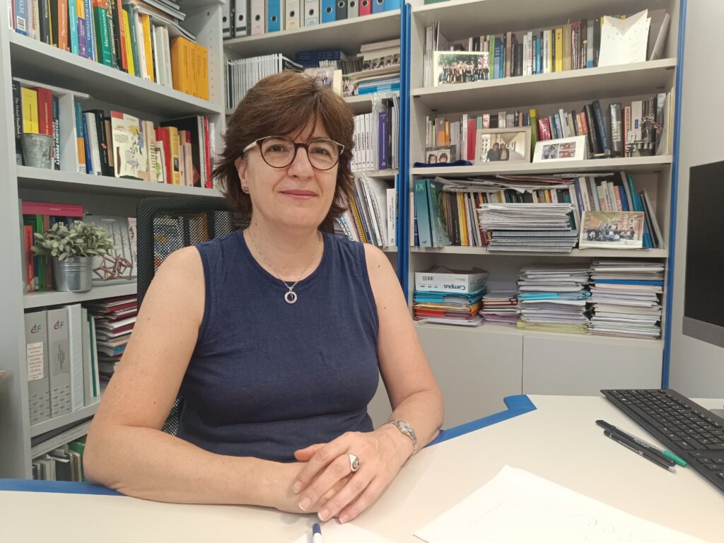 La única experta española que forma parte del Panel Internacional sobre la Desigualdad (IPI), la catedrática de Fundamentos de Análisis Económico de la Universidad de Alcalá de Henares (UAH) Olga Cantó.- Guillermo Martínez