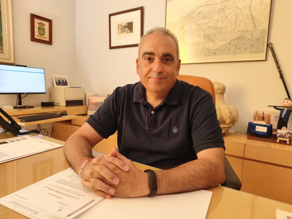 Javier Corpa, alcalde de San Fernando de Henares.- Guillermo Martínez