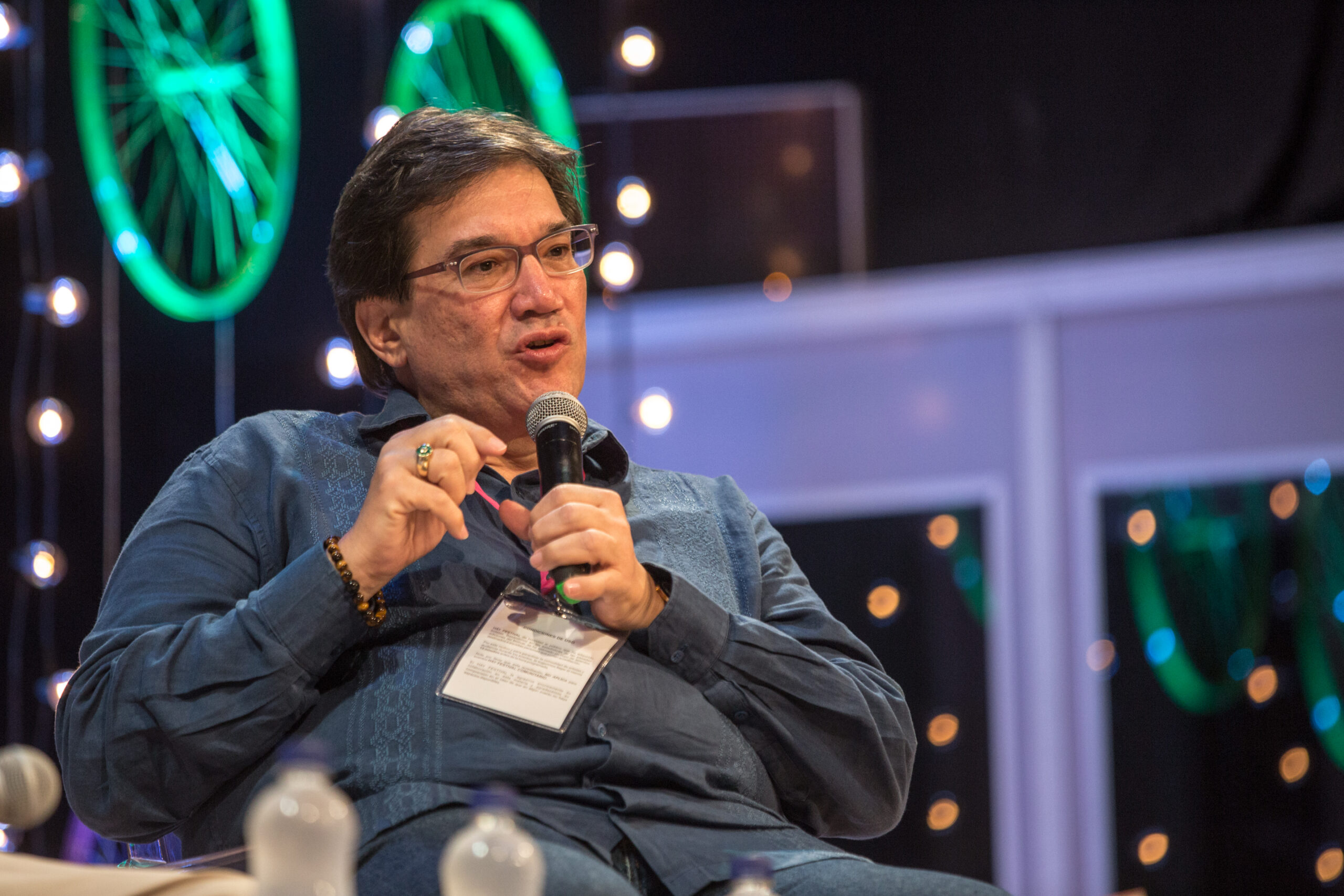 Jaime Abello en el Hay Festival.-&nbsp;Fundaci&oacute;n Gabo