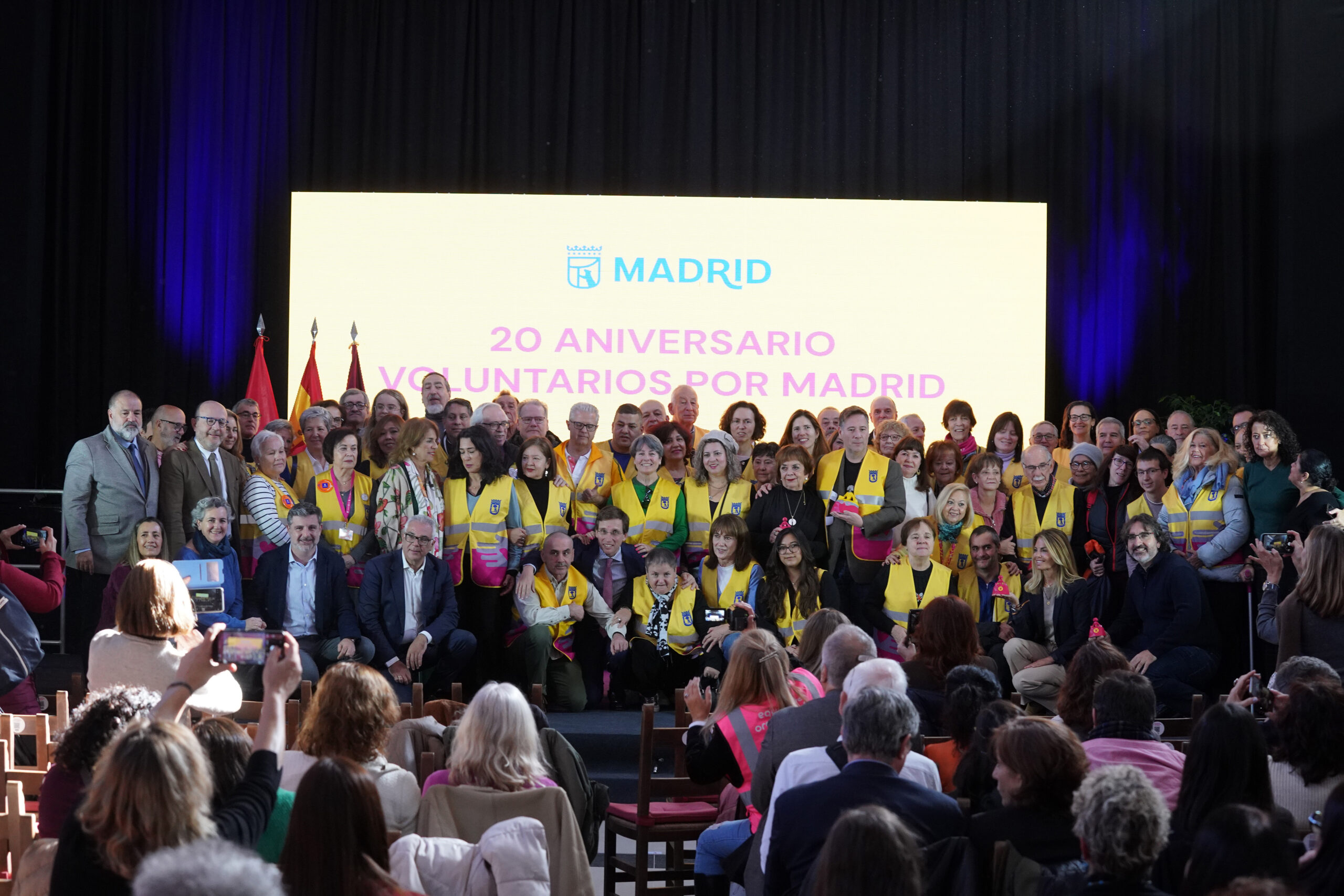 Acto del 20 aniversario de Voluntarios por Madrid.- Ayuntamiento de Madrid