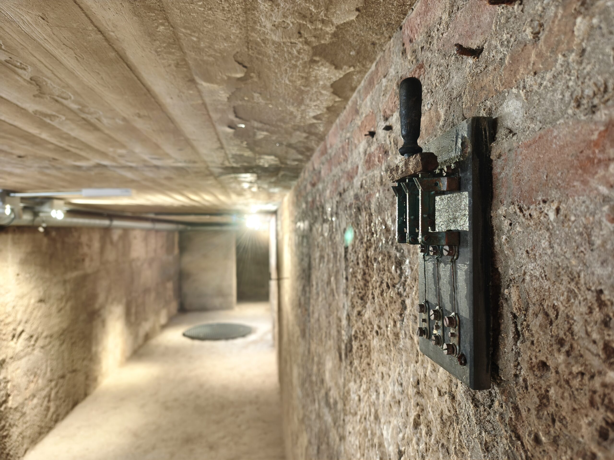Interior del refugio antia&eacute;reo de Alcal&aacute; de Henares tras su restauraci&oacute;n.-&nbsp;Guillermo Mart&iacute;nez