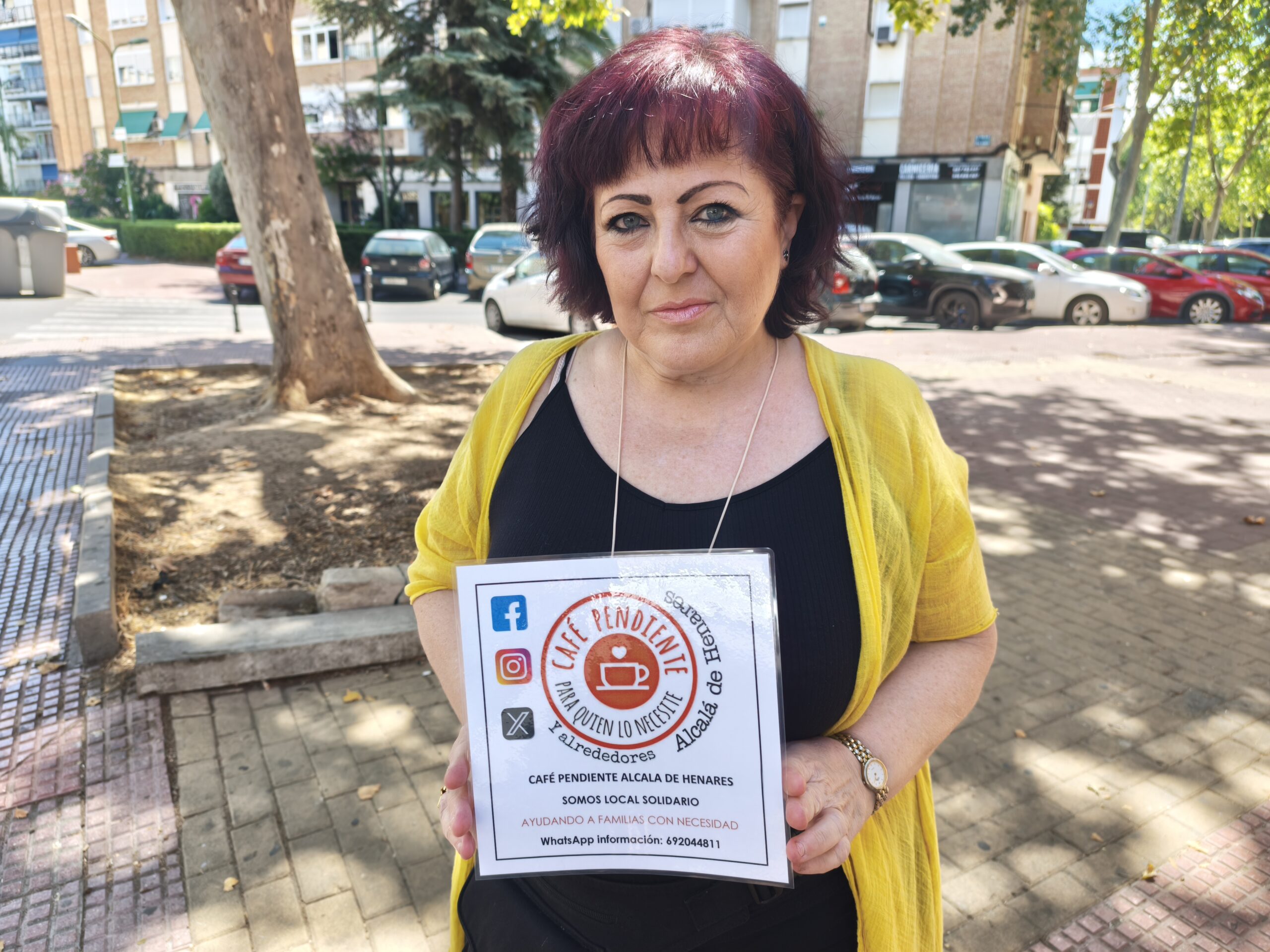 Julia Iniesta, impulsora de Caf&eacute; Pendiente.-&nbsp;Guillermo Mart&iacute;nez