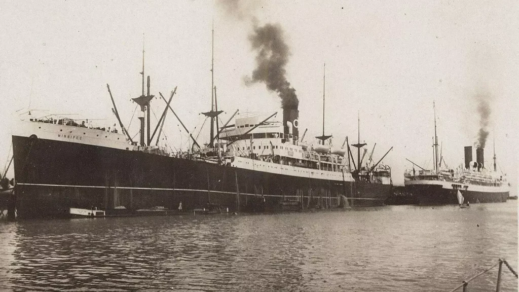 El barco Winnipeg.- Agrupación Winnipeg