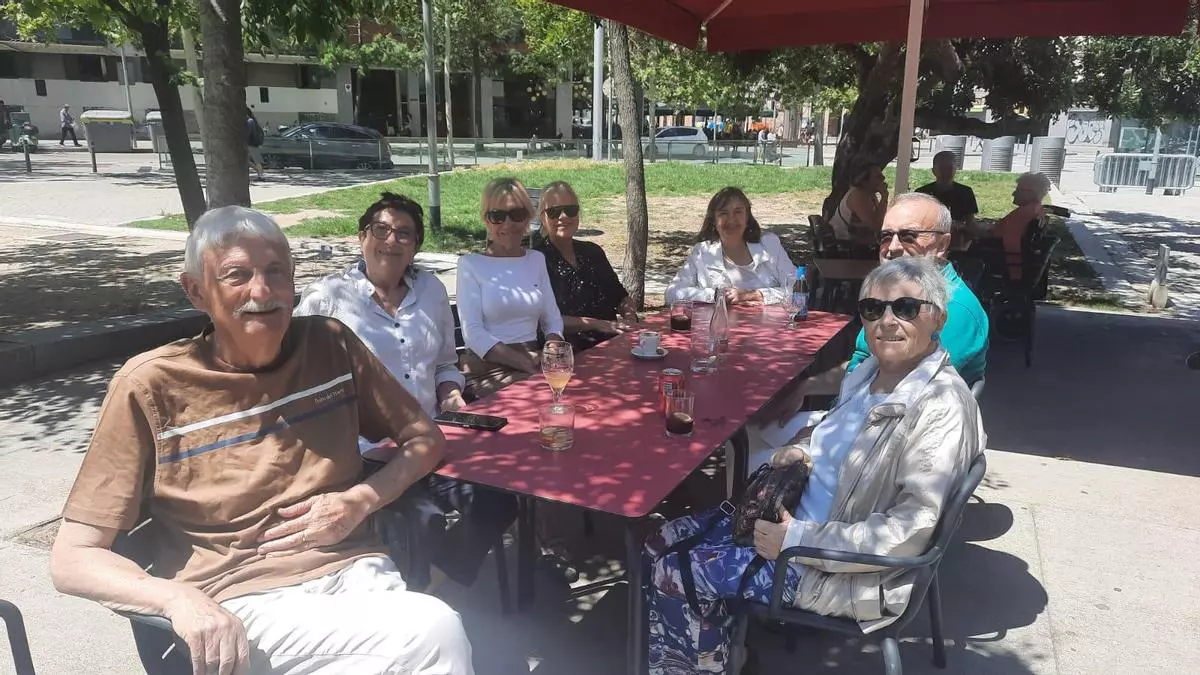 Grupo de apoyo mutuo de Poble Nou, en Barcelona.-&nbsp;Cedida