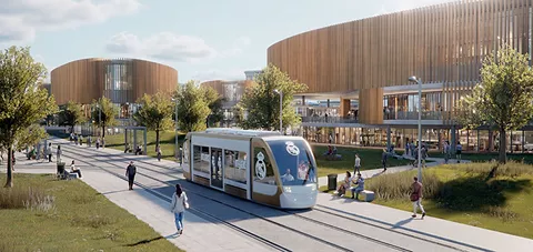 Proyecci&oacute;n del Madrid Innovation District del Real Madrid.- Real Madrid