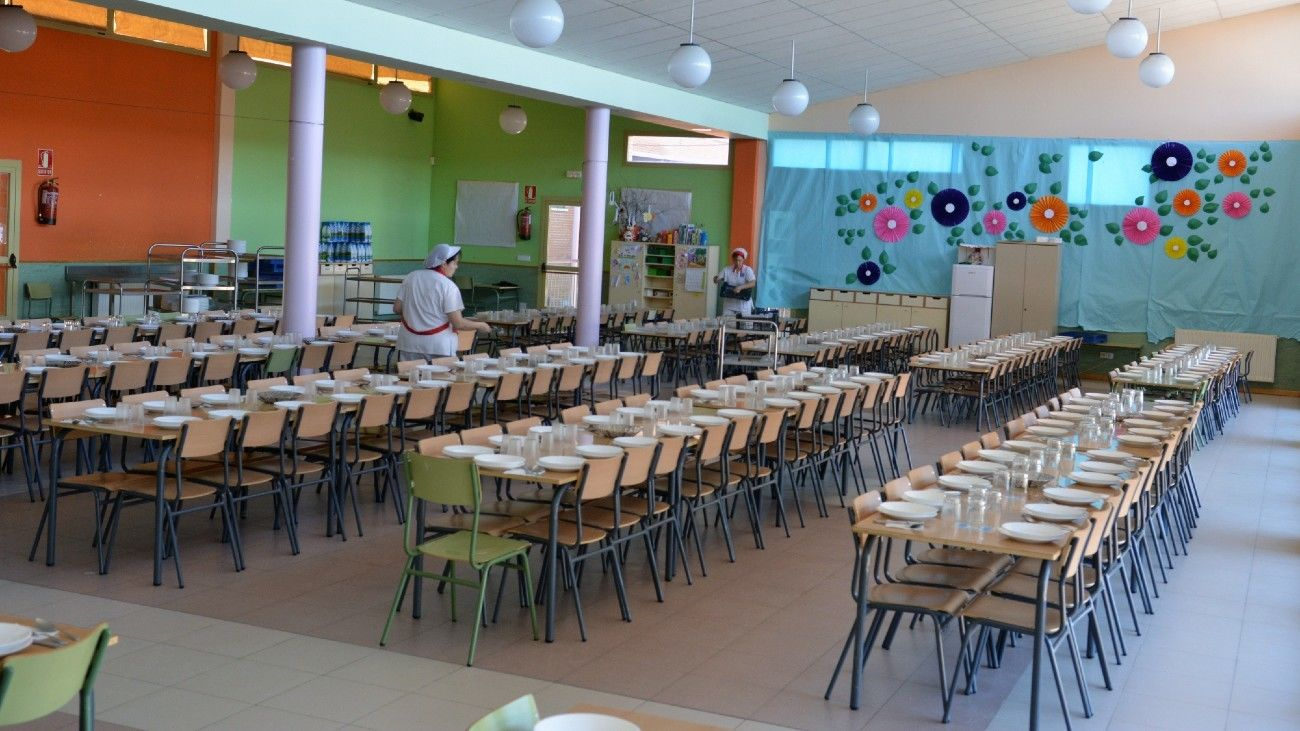 Comedor de un colegio de San Sebasti&aacute;n de los Reyes.- Ayto. San Sebasti&aacute;n de los Reyes